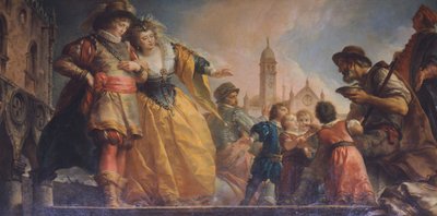 Verhaal van Gualtiero, Graaf van Angers, door Giuseppe Cades door Giuseppe Cades