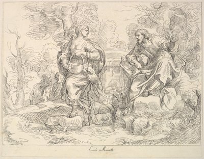 Christus verschijnt aan Maria Magdalena door Giuseppe Canale