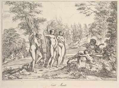 Het Oordeel van Paris, 1740-1802 door Giuseppe Canale