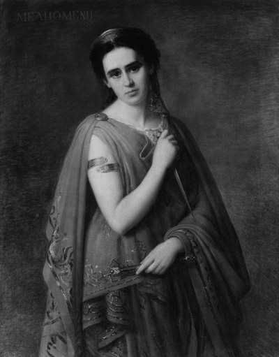 Melpomene door Giuseppe Fagnani