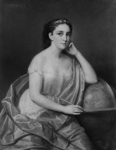 Urania door Giuseppe Fagnani