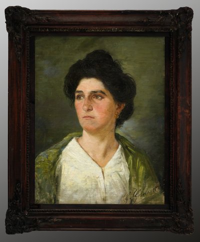 Portret van een Jonge Adellijke Vrouw door Giuseppe Goldoni