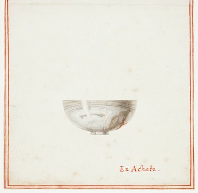Agaat Kom door Giuseppe Grisoni
