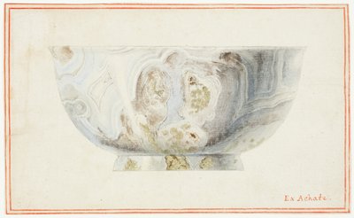 Agaat Kom door Giuseppe Grisoni