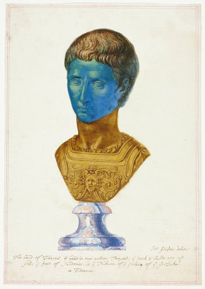 Hoofd van Tiberius door Giuseppe Grisoni