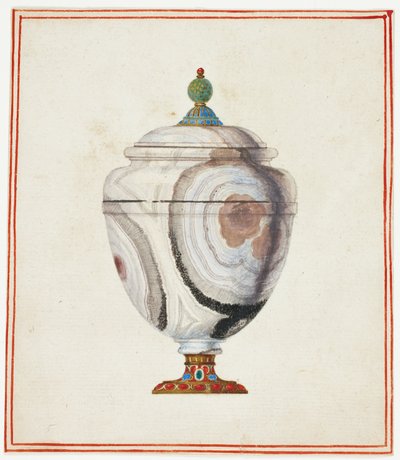 Stenen Urn door Giuseppe Grisoni