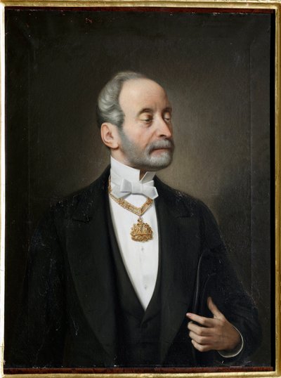 Portret van Raffaele van Ferrari, Hertog van Galliera (1803-1876) door Giuseppe Isola