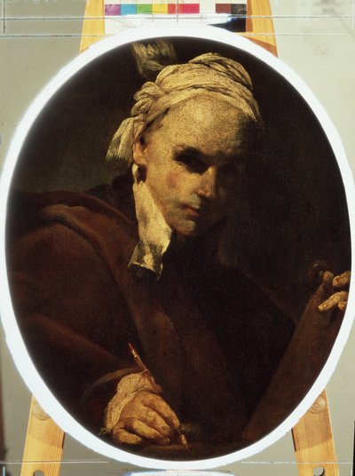 Zelfportret door Giuseppe Maria Crespi