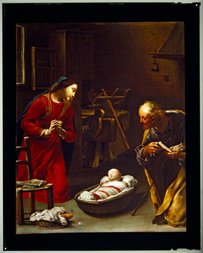 Heilige Familie door Giuseppe Maria (1665 1747) Crespi