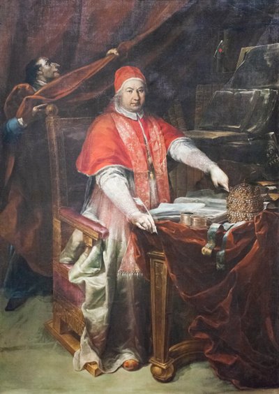 Paus Benedictus XIV door Giuseppe Maria (1665 1747) Crespi