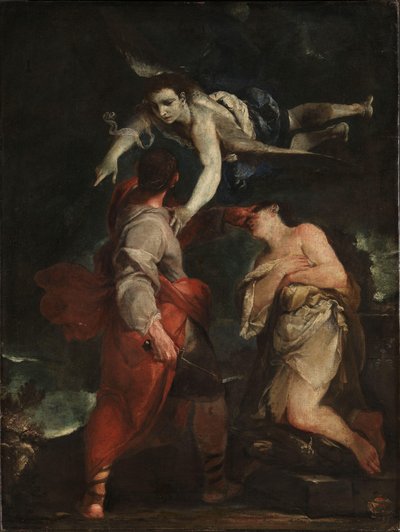 Het Offer van Abraham, ca. 1690 door Giuseppe Maria (1665 1747) Crespi