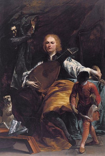 Graaf Fulvio Grati door Giuseppe Maria Crespi
