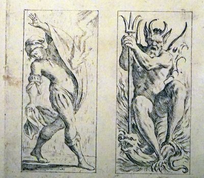 17e-eeuwse tarotkaarten door Giuseppe Maria Mitelli