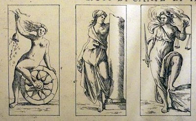 17e-eeuwse tarotkaarten door Giuseppe Maria Mitelli