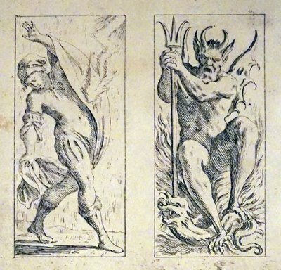 17e-eeuwse tarotkaarten door Giuseppe Maria Mitelli