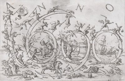 Anno 1690 door Giuseppe Maria Mitelli