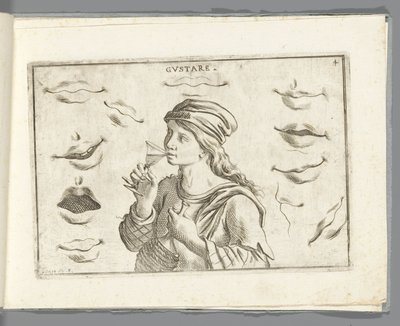 Smaak door Giuseppe Maria Mitelli