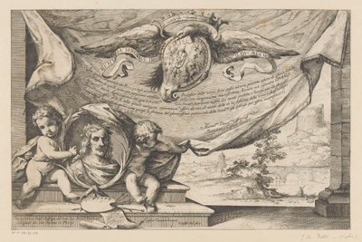 Ode aan kunstenaar Guercino door Giuseppe Maria Roli