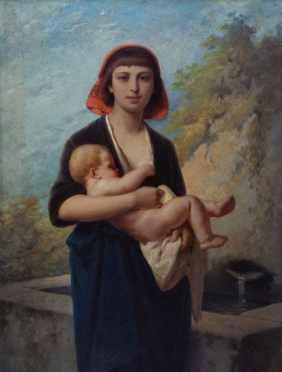 Bij de bron door Giuseppe Mazza