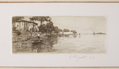 De schipper door Giuseppe Miti Zanetti
