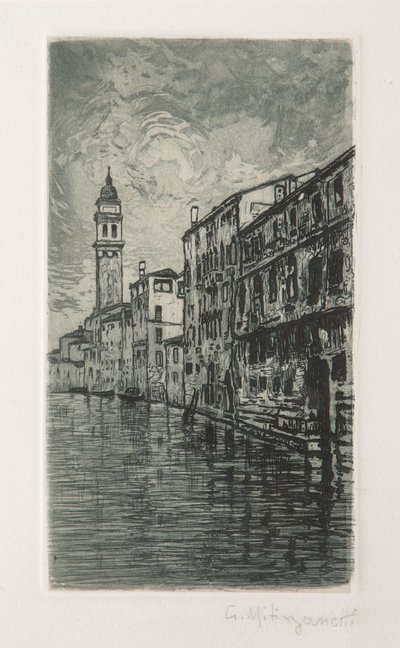 Venetië door Giuseppe Miti Zanetti