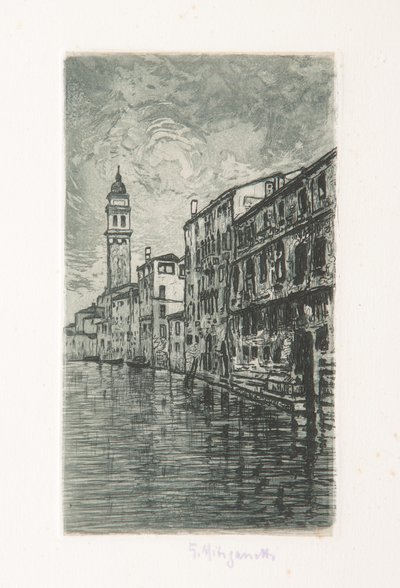 Venetië door Giuseppe Miti Zanetti