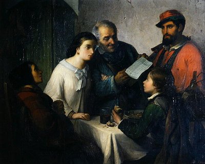 De Brief van de Vrijwilliger, van het Front naar de Familie door Giuseppe Moricci