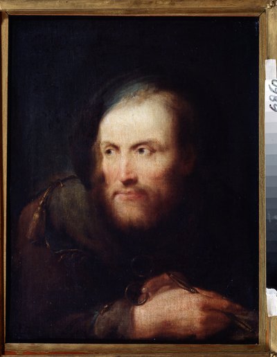 Portret van een man door Giuseppe Nogari