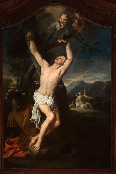 Martelaarschap van Sint Sebastiaan door Giuseppe Palmieri