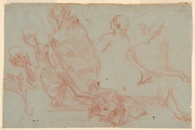 Knielende figuren door Giuseppe Passeri