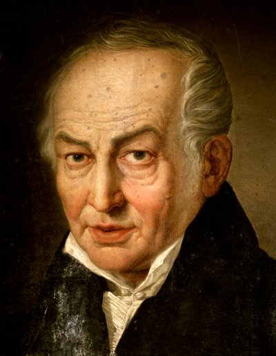 Portret van Nicola Antonio Zingarelli door Giuseppe Patania