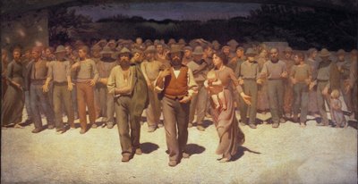 Il quarto stato door Giuseppe Pellizza da Volpedo