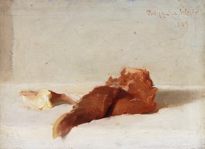 Vlees door Giuseppe Pellizza da Volpedo
