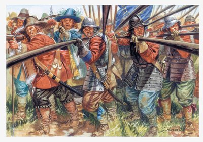 Eerste Engelse Revolutie (1641-1649): Infanteristen van Oliver Cromwell