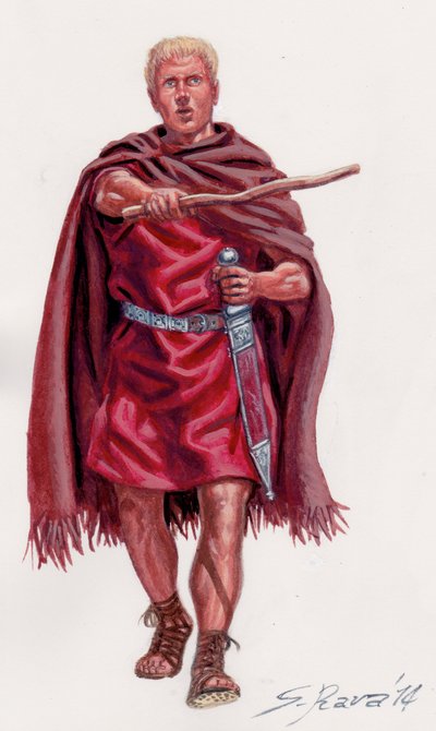 Numerus Batavorum (of cohors Germanorum) door Giuseppe Rava