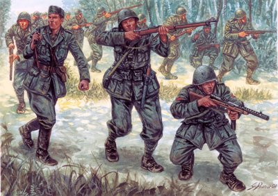 Tweede Wereldoorlog, Italiaans-Griekse Oorlog: Italiaanse Soldaten door Giuseppe Rava