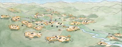 Oorlog van Indochina: Plan van de Slag bij Dien Bien Phu door Giuseppe Rava