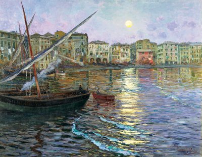 Lunaire poëzie van Ligurië door Giuseppe Sacheri