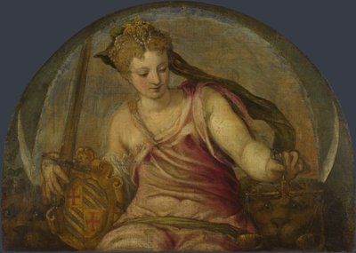 Gerechtigheid door Giuseppe Salviati