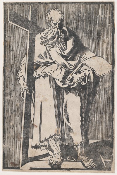Sint Filippus met een boek en een kruis door Giuseppe Scolari