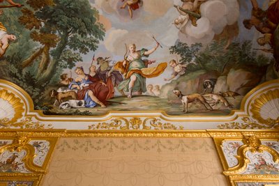 Voorstellingen van de mythe van Diana door Giuseppe and Valeriani Domenico Valeriani