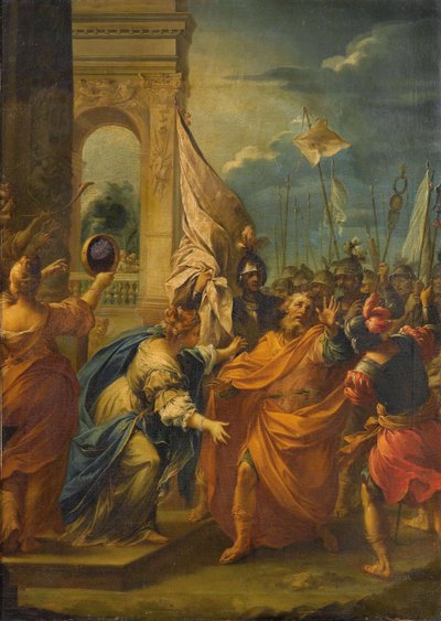 De Terugkeer van Jefta door Giuseppe Varotti