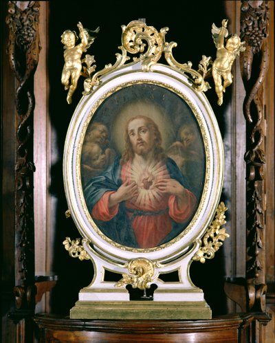 Het Heilig Hart van Christus, uit de Kapel van de Kostschool, 1766 door Giuseppe Varotti