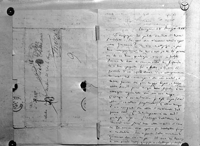 Correspondentie geschreven door Giuseppe Verdi door Giuseppe Verdi