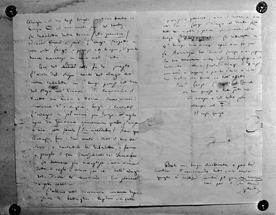 Correspondentie geschreven door Giuseppe Verdi door Giuseppe Verdi