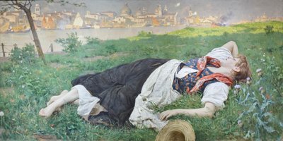 De wilde distel door Giuseppe Vizzotto Alberti