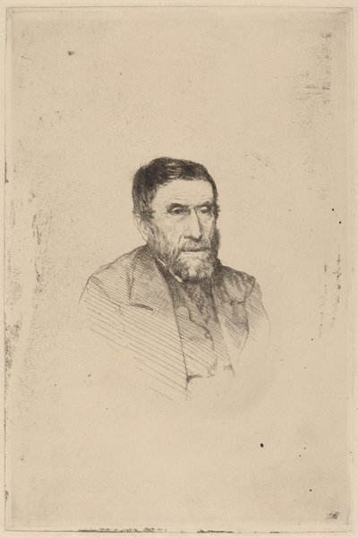 Portret van een Man door Giuseppe de Nittis