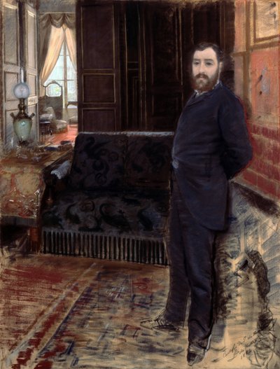 Zelfportret door Giuseppe de Nittis