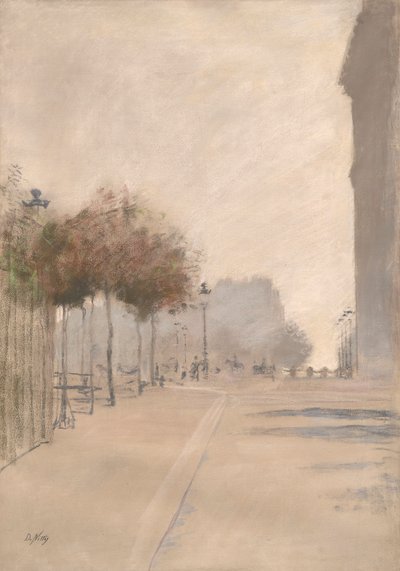 Uitzicht op Parijs door Giuseppe de Nittis