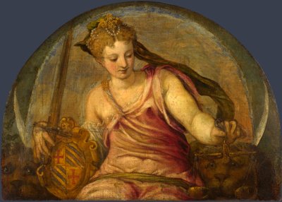 Rechtvaardigheid door Giuseppe della Porta Salviati